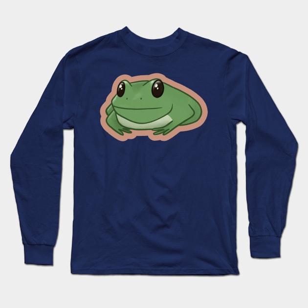 Fat Frog Long Sleeve T-Shirt by Unbrokeann